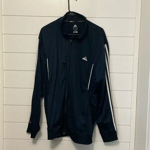 Adidas Men's Navy Blue Lightweight Jacket